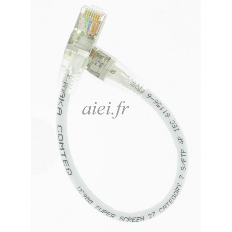 Connecteur RJ45 Cat 6 UTP contacts décalés