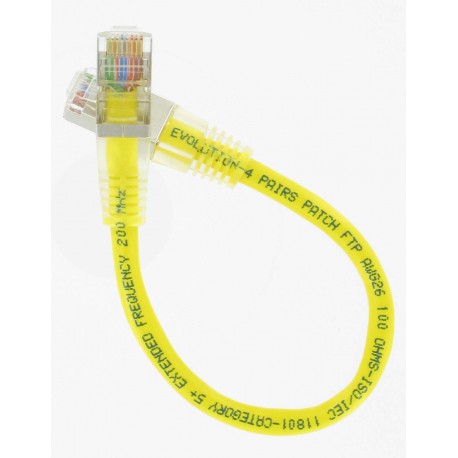 CORDON SUR MESURE CAT5BL JAUNE