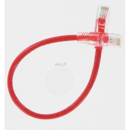 Câble réseau Ethernet RJ-45 Cable Ocg Catégorie 5 3 m Blanc