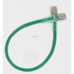 CORDON SUR MESURE CAT6 VERT