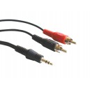 CORDON JACK 3.5 VERS 2 RCA STEREO 1.5M