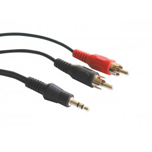 CORDON JACK 3.5 VERS 2 RCA STEREO 1.5M