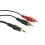 CORDON JACK 3.5 VERS 2 RCA STEREO 1.5M