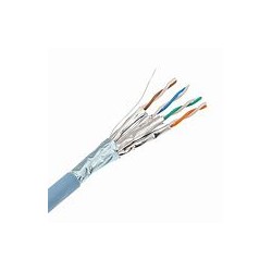 CABLE 4 PAIRES CAT6a MULTIBRINS FTP LSZH 100m