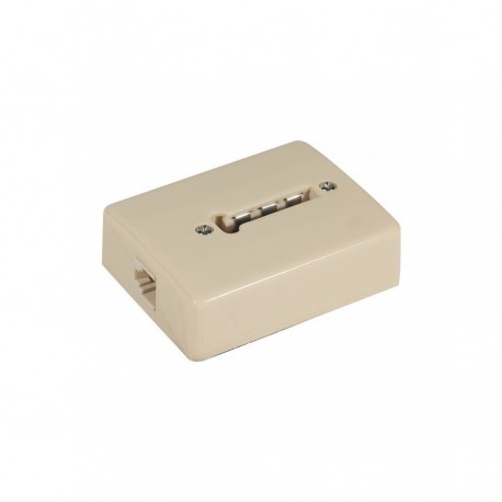 Adaptateur prise gigogne mâle, 4 paires, vers RJ45 femelle, 4 paires